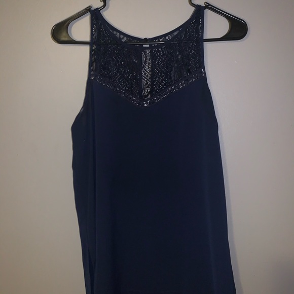 💗3 for $15💗 Navy Blue Tank - Picture 3 of 4